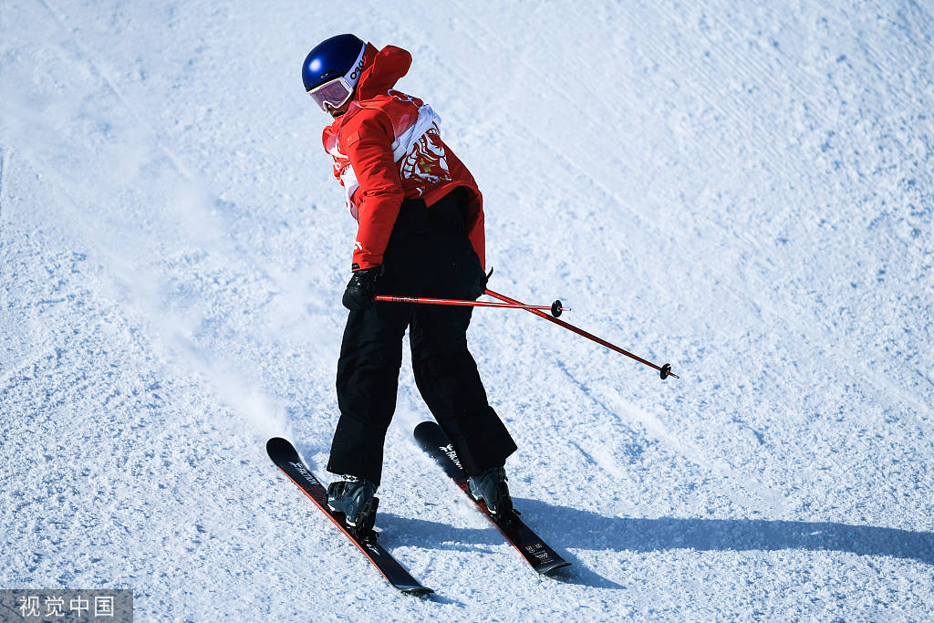 自由式滑雪女子坡面障礙技巧 谷愛(ài)凌完美第三跳獲銀牌 雷達(dá)模擬高爾夫,嵌沙果嶺